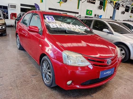 TOYOTA ETIOS 1.5 XLS SEDAN 16V FLEX 4P MANUAL TOYOTA ETIOS 1.5 XLS SEDAN 16V FLEX 4P MANUAL